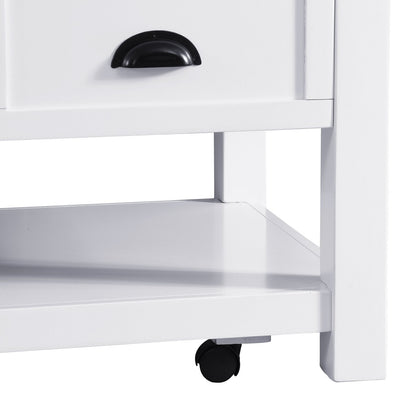 Centennial 48" Modern Lift Top Coffee Table with Storage, Shelf & Casters - White | Table à café moderne Centennial de 48 po avec dessus relevable, rangement, tablette et roulettes - blanche