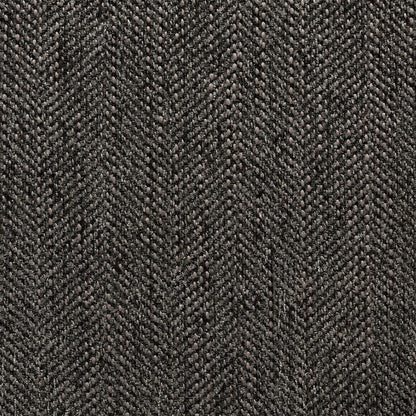 Made in Canada Nofia 80" Chenille Fabric Sofa with Two Accent Pillows and Wood Legs - Charcoal Grey | Sofa Nofia de 80 po fabriqué au Canada en tissu de chenille avec 2 coussins décoratifs et pattes en bois - gris anthracite