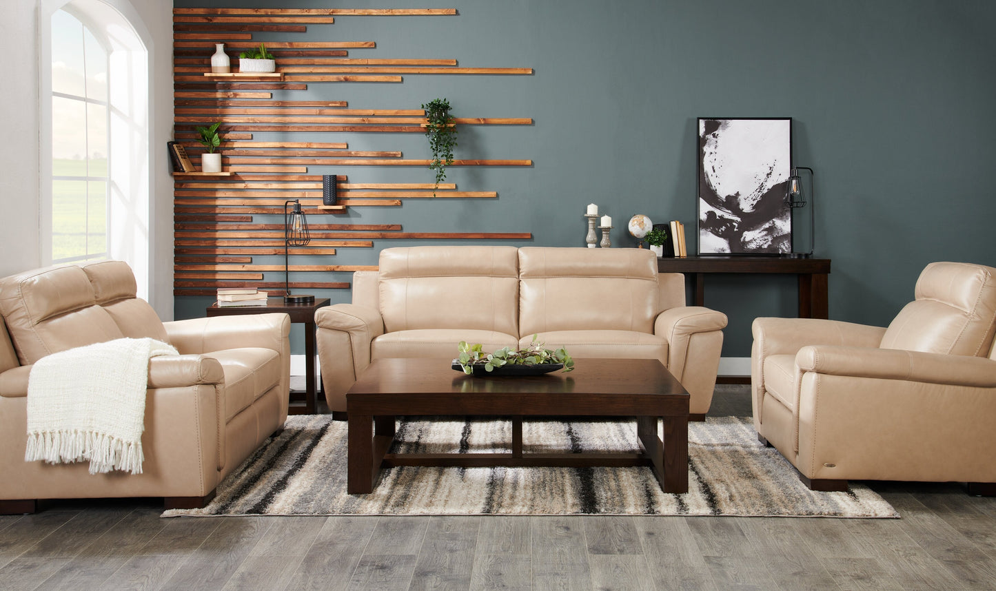 Watson 56" Contemporary Coffee Table - Dark Brown Wood|Table à café contemporaine Watson de 56 po - bois brun foncé