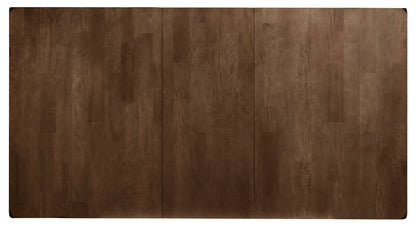 Talia Dining Table with 60-78"W Extension - Grey/Brown | Table de salle à manger Talia de 60 po à 78 po (L) avec rallonge - gris-brun